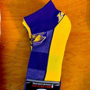 Lakers Socks - men’s low cut socks